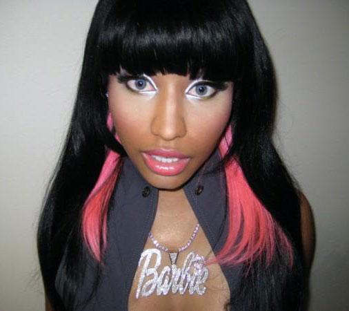 nicki minaj real hair length. nicki minaj hairstyles