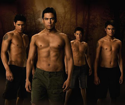And a pack of buff, tattoo-ed, Wolf Pack Tattoo. And a pack of buff, tattoo-ed,