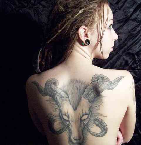 Aries tattoos can be designed in different ways, taking into account the 