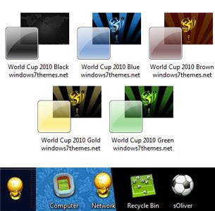 World Cup 2010 windows 7 theme pack