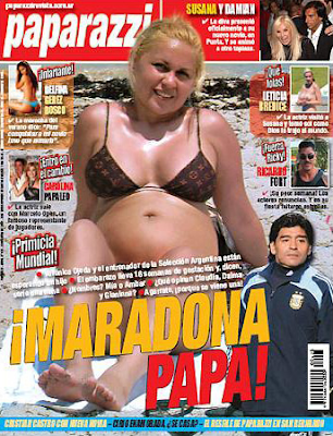 Maradona será nuevamente papá