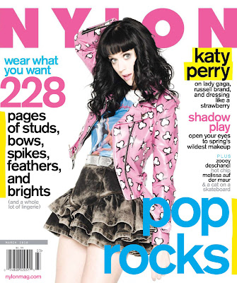 Fotos de Katy Perry Posando para la Revista Nylon (Marzo 2010)
