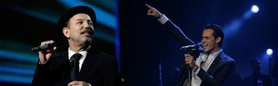 Rubén Blades y Marc Anthony pusieron a bailar a Caracas