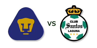 Pumas UNAM vs Santos Laguna en VIVO