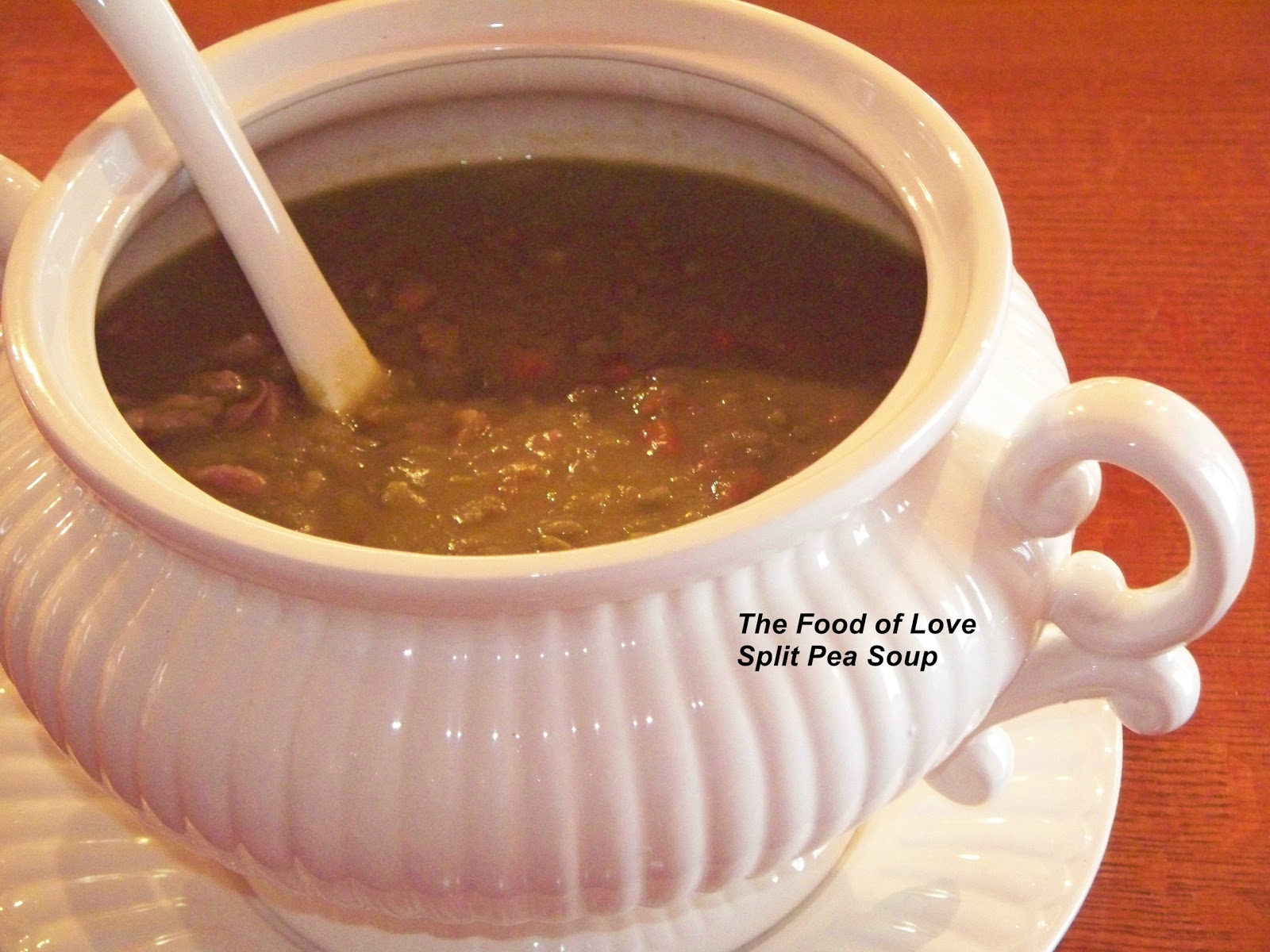 THE FOOD OF LOVE PEA SOUP ANDERSON'S