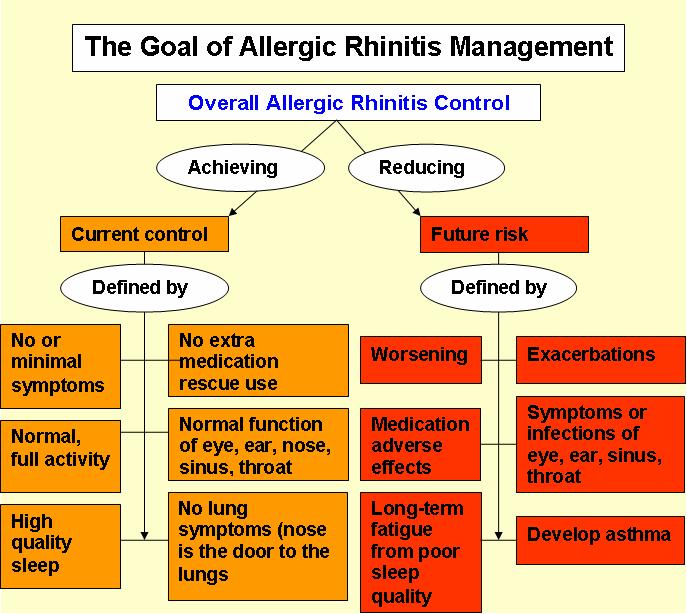 Goal of Allergic Rhinitis Management