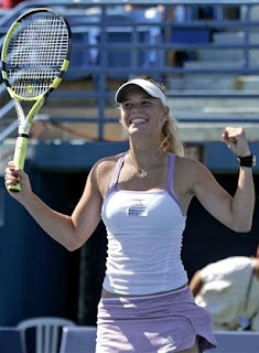 Wozniacki wins again