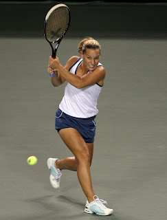 Dominika Cibulkova lost to Dinara Safina