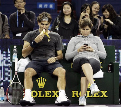 Roger and Mirka Federer