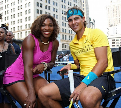 Rafa and Serena in New York
