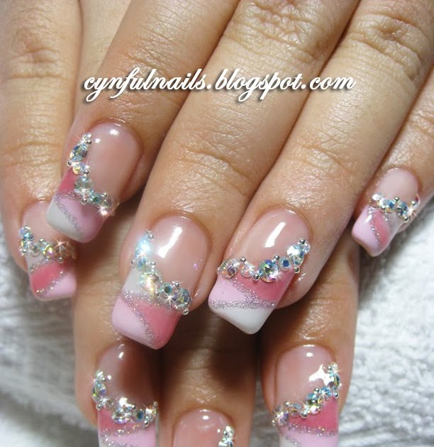 Cynful Nails Gel nail art.