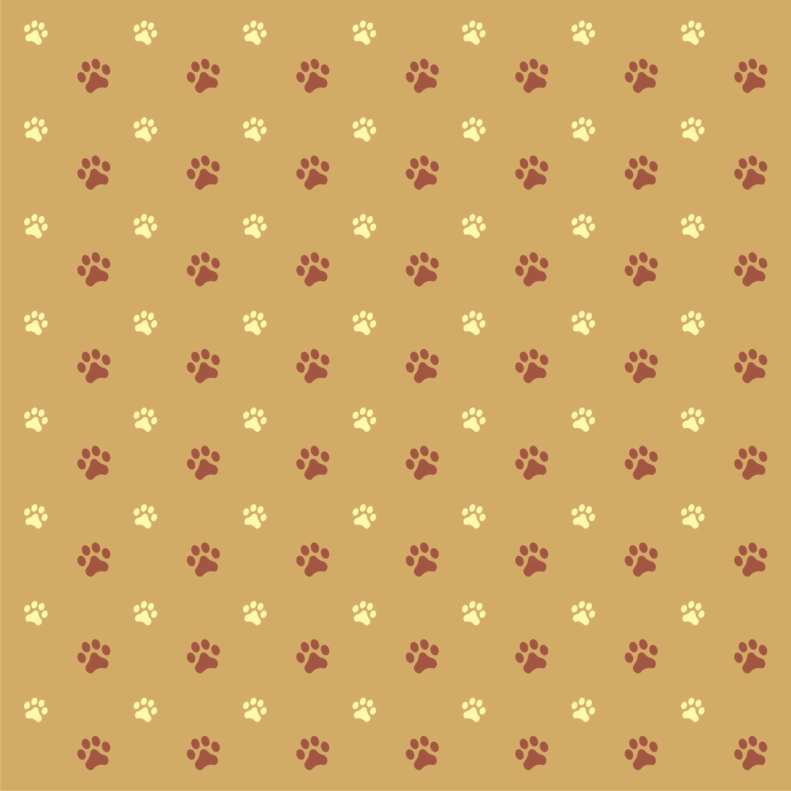 Background Paw Prints