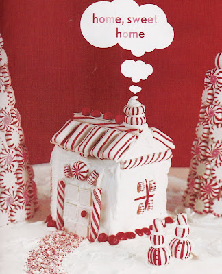 Martha Stewart peppermint house