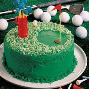 golf cake