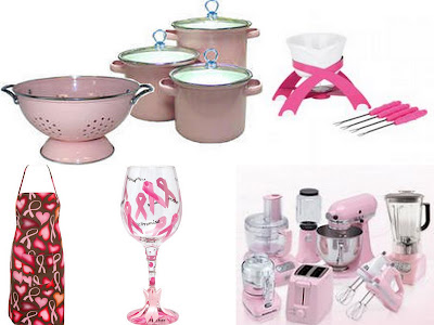 Pink Ribbon cooking collage
