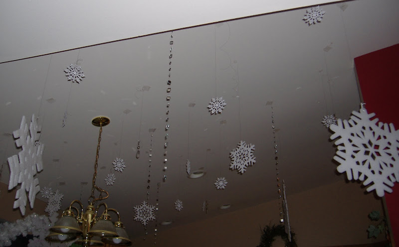 Ugly Sweater Christmas Party ceiling