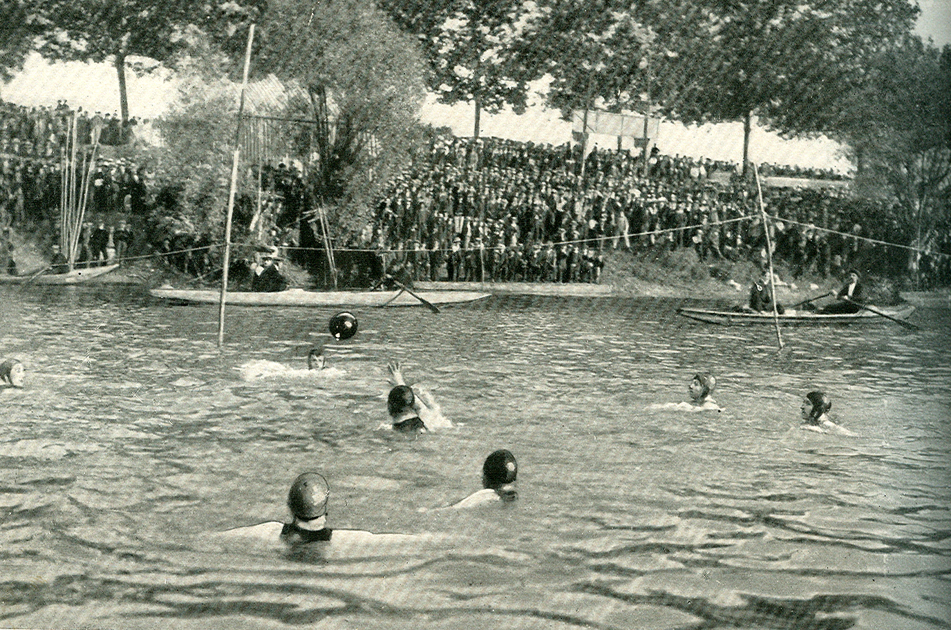 Water Polo legends 1900 Paris Water Polo match