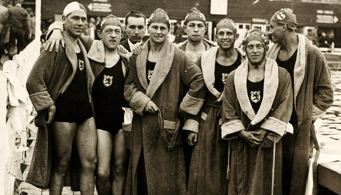 Water Polo legends 1928, Amsterdam The team of Luxembourg