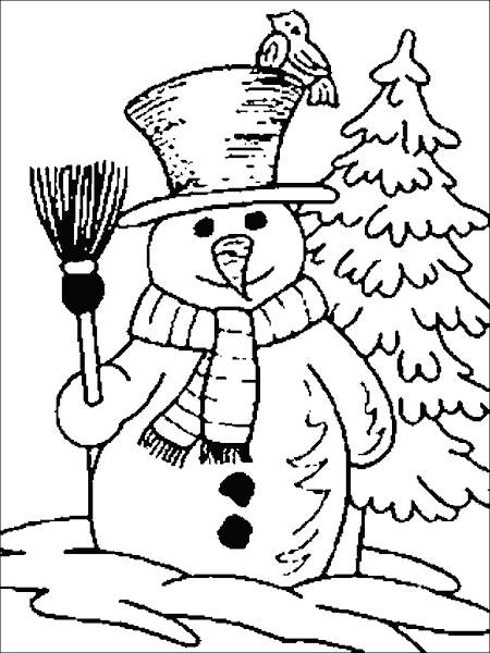 Winter Coloring Pages