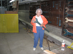 Touring the inside of Pansacola Dam - Sept. 2005