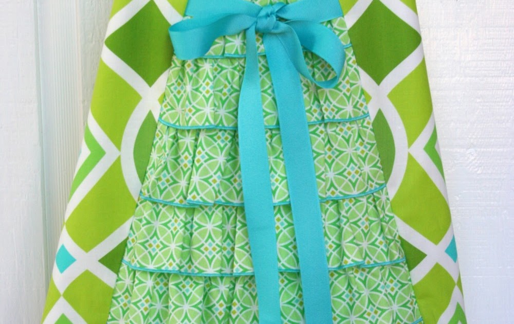 iveyc95 Aline ruffle front dress tutorial