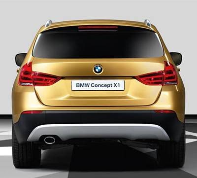  ....(bmw series) 2009+BMW+X1+Concept+rear