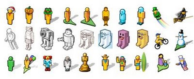 Les figurines Google Maps Street View