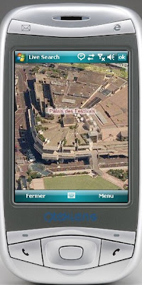 Les vues obliques sur Live Maps Mobile