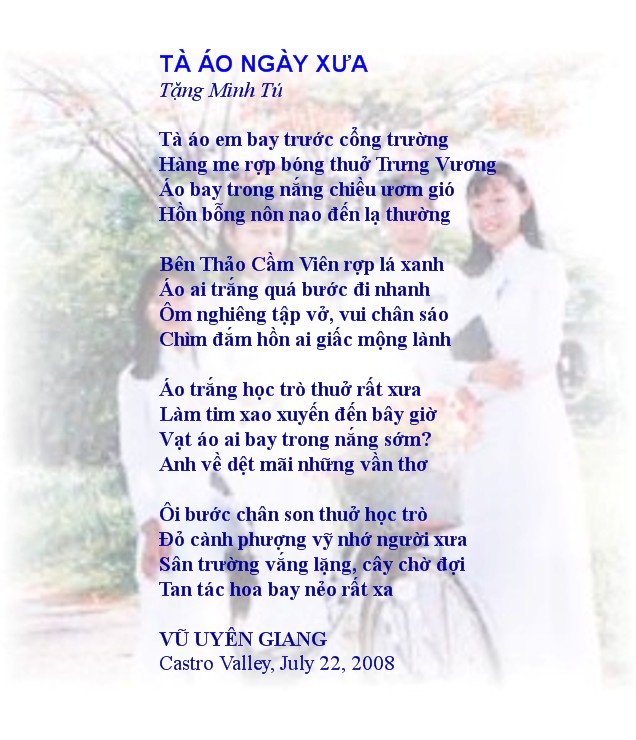 TÀ ÁO NGÀY XƯA