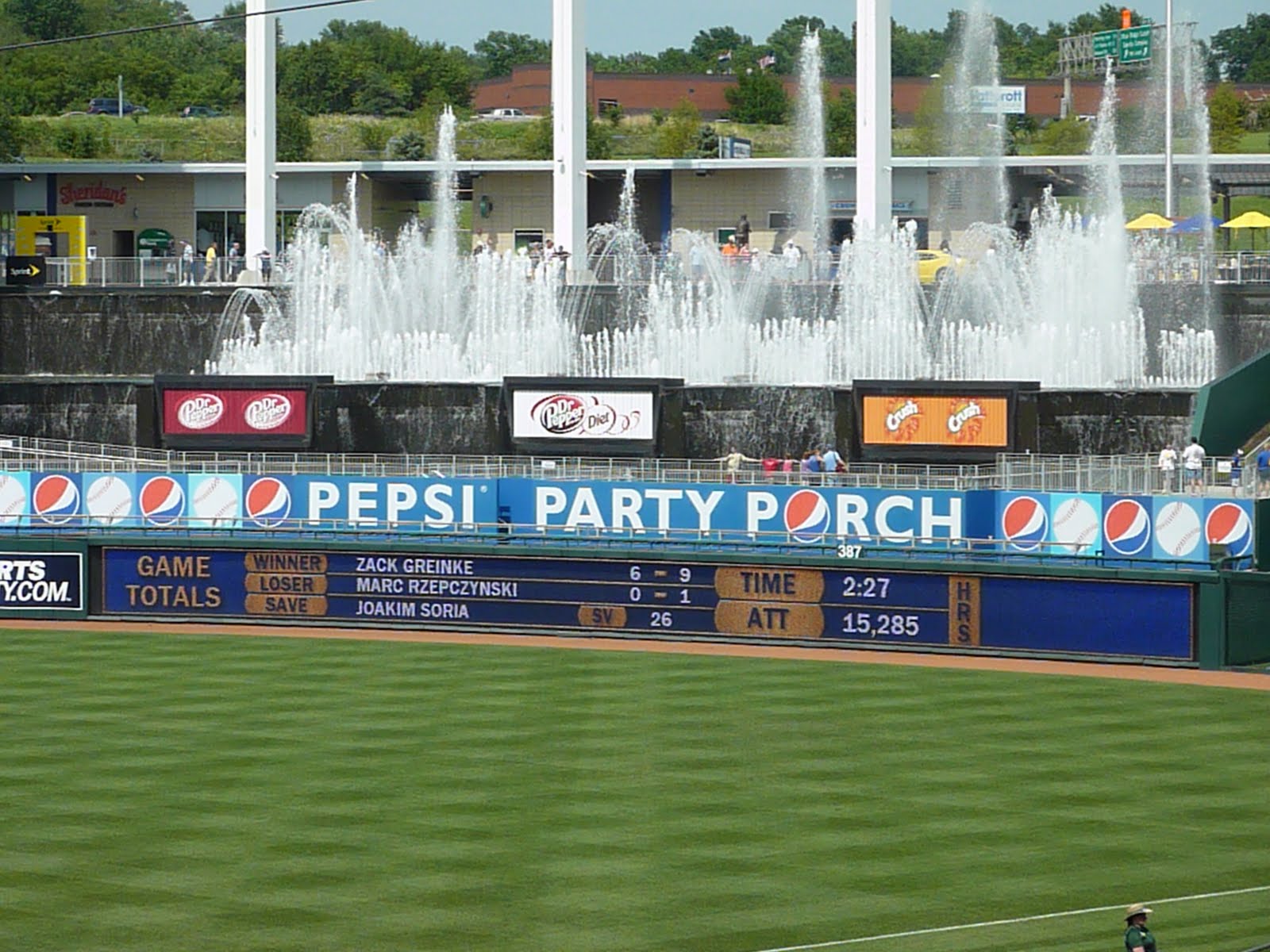 Sports Road Trips Toronto Blue Jays 2 at Kansas City Royals 5 July