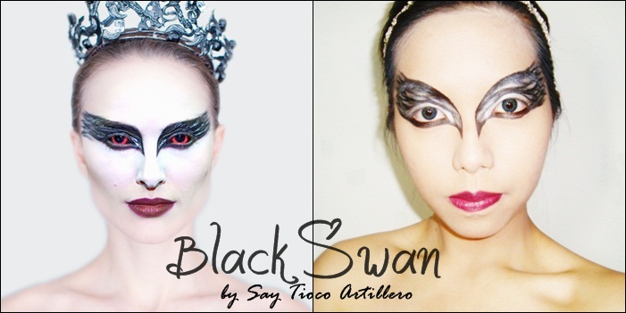 black swan makeup natalie portman. -Thomas Leroy, Black Swan