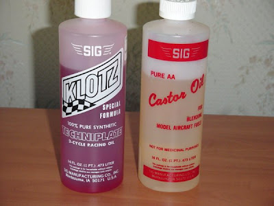 OIL MIXTURE FOR REMOTE CONTROL CARS