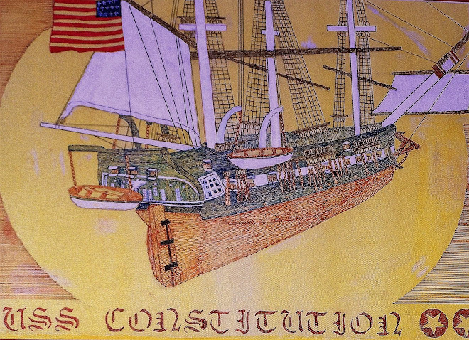 USS Constitution Pen & Ink Rendering