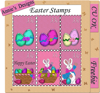 Easter Stamp - By: DigitalScrapbookLove Easter+stamps+preview