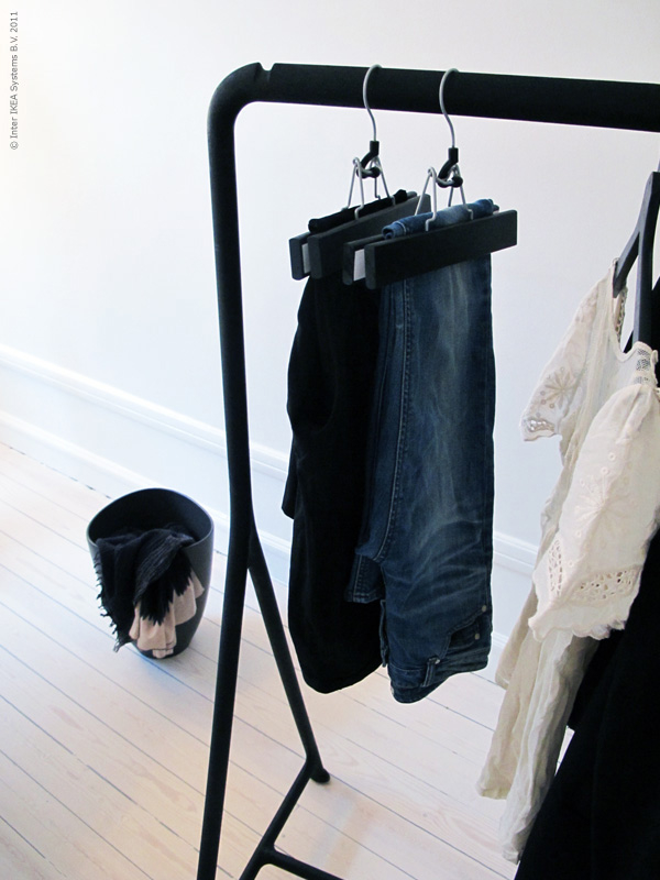 LOVENORDIC Hanging rails from Ikea...