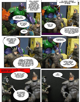 I figure Doom has a sense of humor, but it's not cruel, it's stunted and terrible.