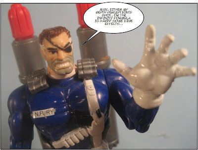 No forced perspective, that hand is huuuuuuge.