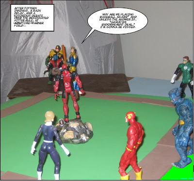 Flash doesn't lead off the base, but then again, he doesn't have to. Now, if Hal would just move it...