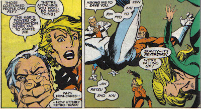 I don't think Claremont nailed much of John's dialog.