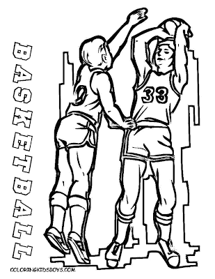 Basketball Coloring Pages on 03 Basketball Players At Coloring Pages Book For Teens Boys Gif