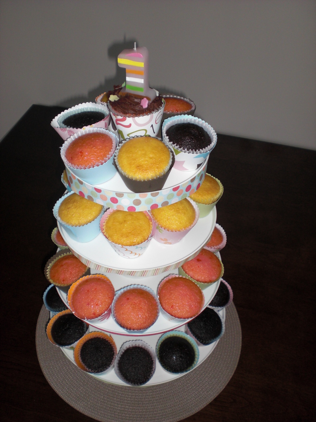 cupcake tower template
