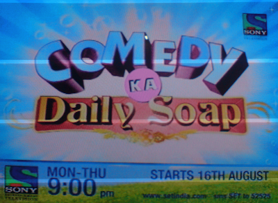 Comedy Ka Daily Soap on Sony TV