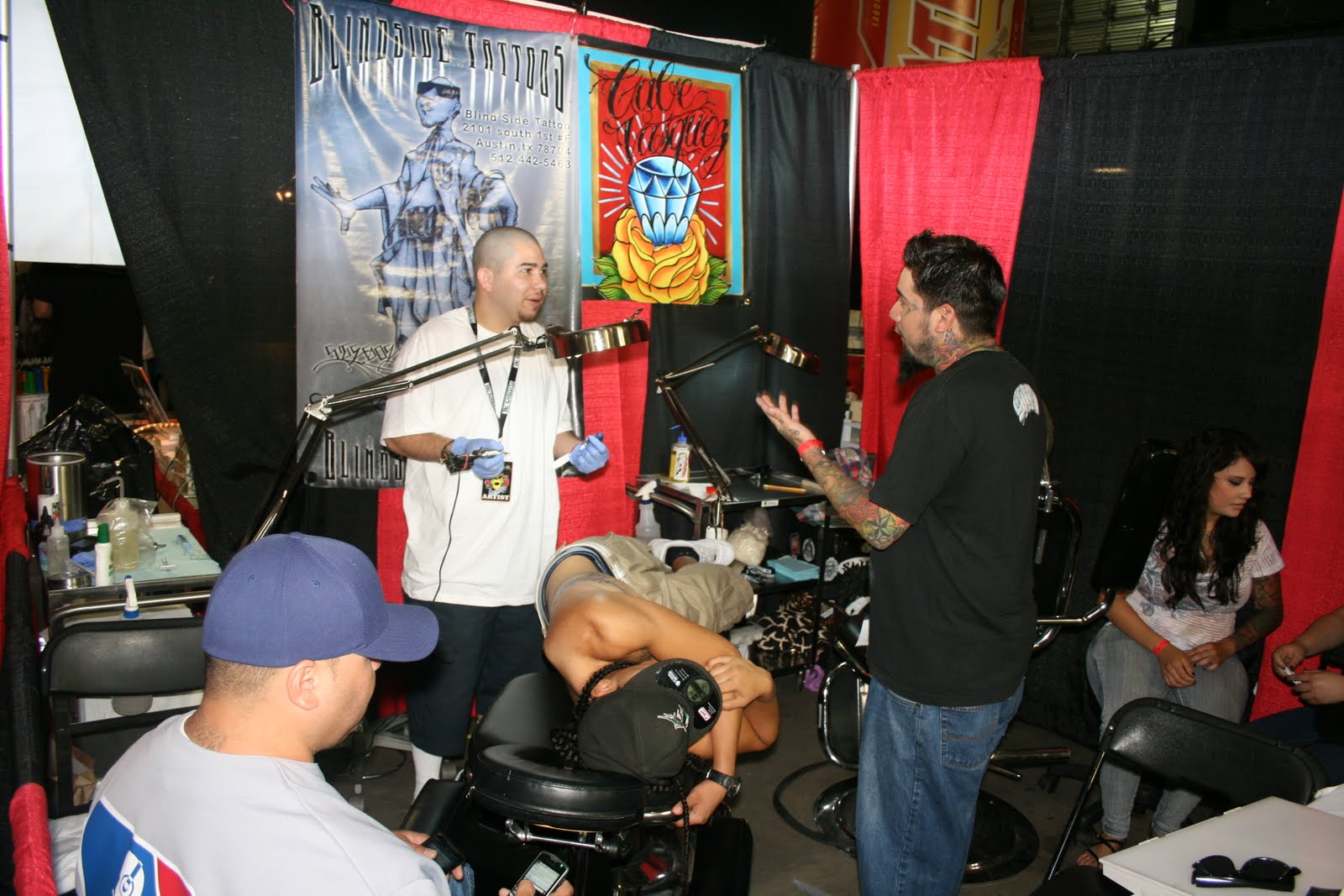 BlindSide Tattoo Studio Texas Tattoo Showdown, El Paso TX. Day 2