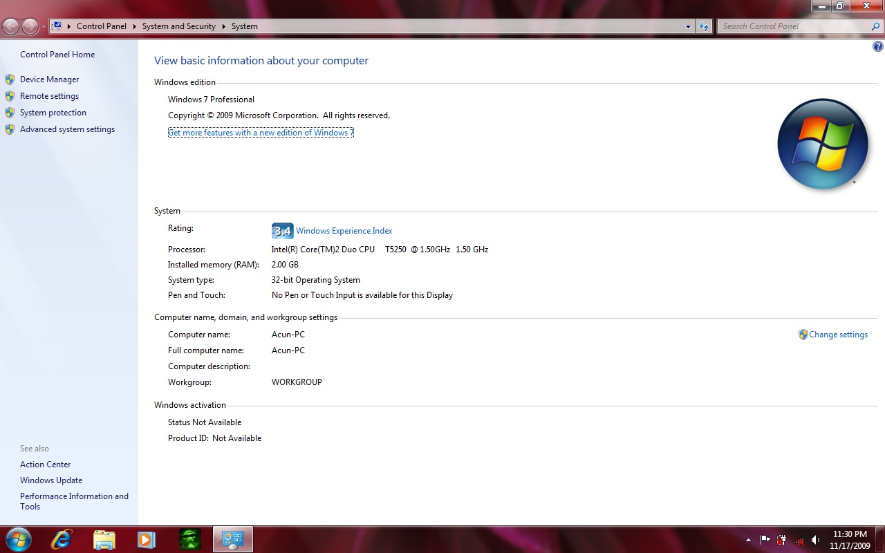 Activate Windows 7