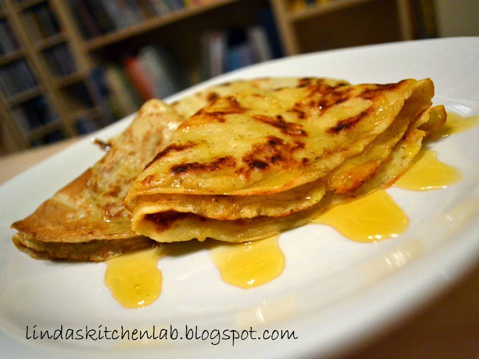 Linda's Kitchen Lab Dutch Pancakes (Pannekoeken)