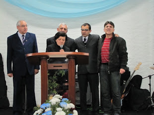 Prs João Batista e Maria Elena no Aniversário da Igreja Batista Belém-Vacaria/RS