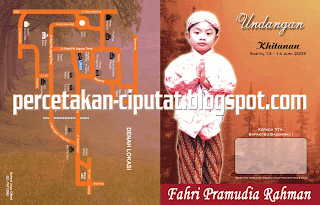 Contoh Undangan Khitan