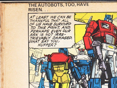 Not quite everything has 'survived to this point' Optimus.