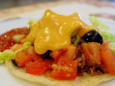 Tostada with Melty Cheese