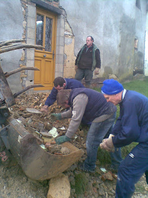 dessablage au tracteur